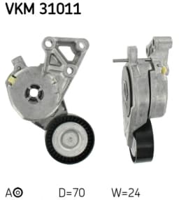 Rihmapinguti, soonrihm SKF VKM 31011