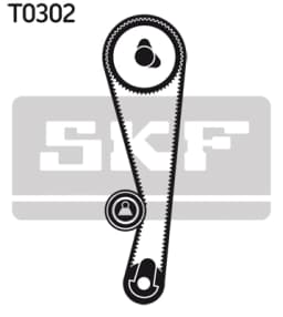 Hammasrihma komplekt SKF VKMA 91005