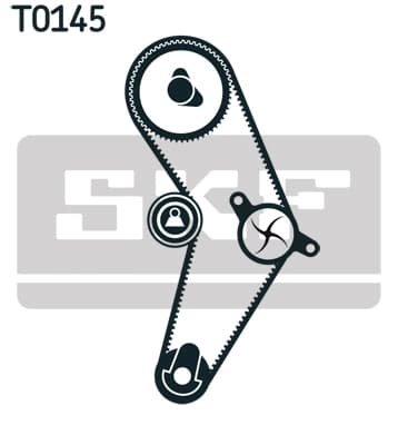 Hammasrihma komplekt SKF VKMA 02210
