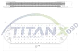 Õliradiaator, mootoriõli TitanX OX129005