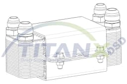 Õliradiaator, mootoriõli TitanX OX509007