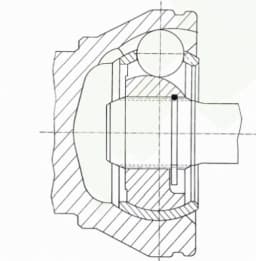Liigendlaager, veovõll LÖBRO 306781
