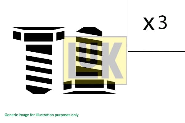 Kruvikomplekt, hooratas Schaeffler LuK 411 0156 11