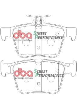 Raceing-piduriklotsi komplekt DBA Australia DB2415SP
