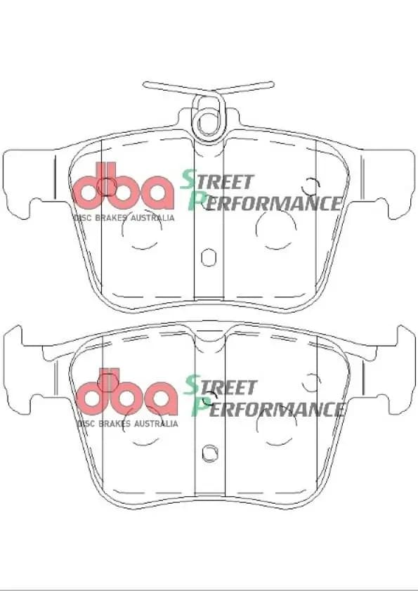 Raceing-piduriklotsi komplekt DBA Australia DB2415SP