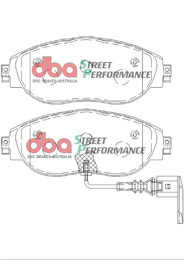 Raceing-piduriklotsi komplekt DBA Australia DB8849SP