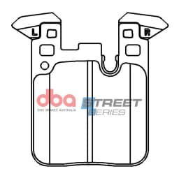 Raceing-piduriklotsi komplekt DBA Australia DB15127XP