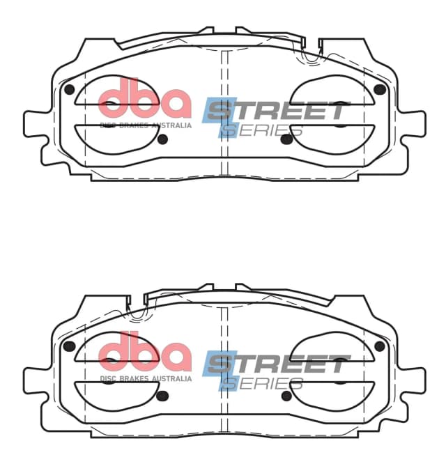 Raceing-piduriklotsi komplekt DBA Australia DB15030XP
