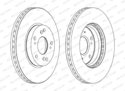 Piduriketas FERODO DDF1557C
