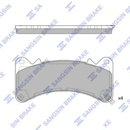 Piduriklotsi komplekt, ketaspidur Hi-Q SP4115