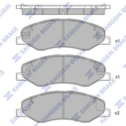 Piduriklotsi komplekt, ketaspidur Hi-Q SP4271