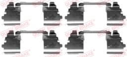 Lisakomplekt, ketaspiduriklotsid QUICK BRAKE 109-1768