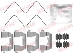 Lisakomplekt, ketaspiduriklotsid QUICK BRAKE 109-0173
