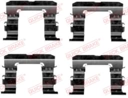 Lisakomplekt, ketaspiduriklotsid QUICK BRAKE 109-1632
