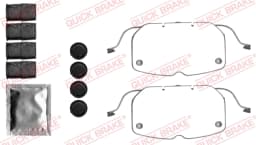 Lisakomplekt, ketaspiduriklotsid QUICK BRAKE 109-1792