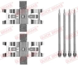 Lisakomplekt, ketaspiduriklotsid QUICK BRAKE 109-1805