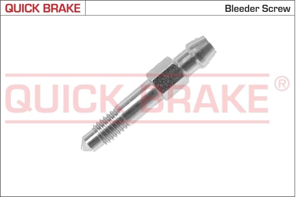 Õhutuskruvi/-klapp QUICK BRAKE 0013