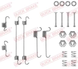 Lisakomplekt, Piduriklotsid QUICK BRAKE 105-0650