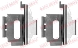 Lisakomplekt, ketaspiduriklotsid QUICK BRAKE 109-1282