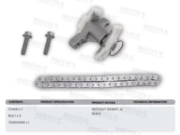 Mootori keti komplekt MOTIVE TCK211