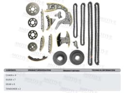 Mootori keti komplekt MOTIVE TCK247