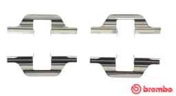 Lisakomplekt, ketaspiduriklotsid BREMBO A 02 304