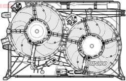 Ventilaator, mootorijahutus DENSO DER09075