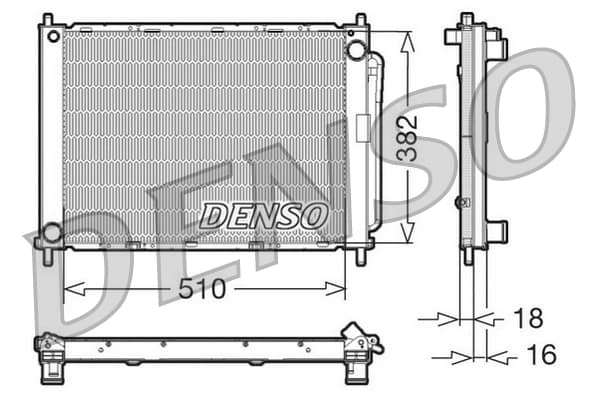 Jahutusmoodul DENSO DRM23100