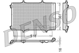Kondensaator, kliimaseade DENSO DCN07013