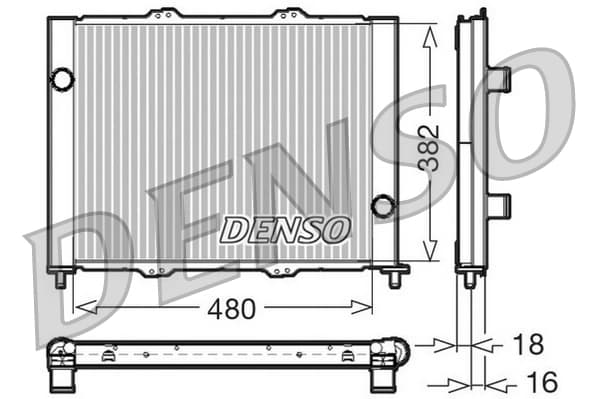Jahutusmoodul DENSO DRM23099