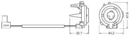 Pirnipesa, põhilatern ams-OSRAM 64210DA08