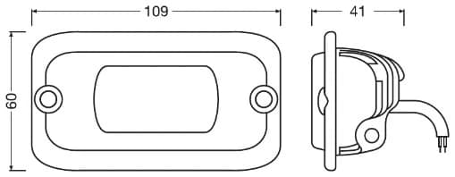 Töövalgustus ams-OSRAM LEDFLUSH101-FL