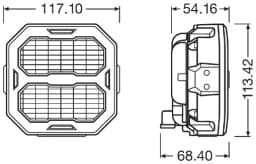 Töövalgustus ams-OSRAM LEDPWL115-FL