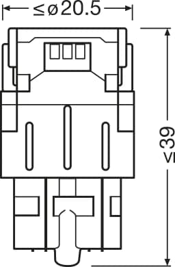 Hõõgpirn ams-OSRAM 7515DWP-2BL