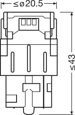 Hõõgpirn ams-OSRAM 7505DYP-2BL