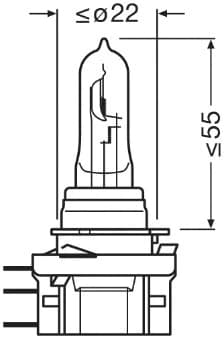 Hõõgpirn, Kaugtuli ams-OSRAM 64177