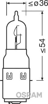 Hõõgpirn, Kaugtuli ams-OSRAM 64327