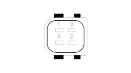 NOx-sensor, karbamiidipritse Vitesco Technologies A3C0241540077