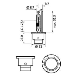 Hõõgpirn, Kaugtuli PHILIPS 85126VIC1