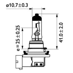 Hõõgpirn, Kaugtuli PHILIPS 24362MDC1
