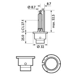 Hõõgpirn, Kaugtuli PHILIPS 42402XV2C1