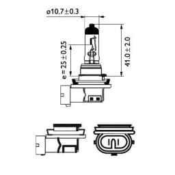 Hõõgpirn, Kaugtuli PHILIPS 12360B1