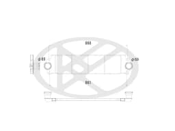 Kompressoriõhu radiaator KOYORAD IA450176