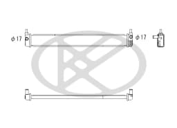 Radiaator, mootorijahutus KOYORAD PL012296
