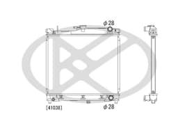 Radiaator, mootorijahutus KOYORAD PL101362R