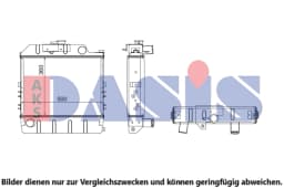 Radiaator, mootorijahutus AKS DASIS 440547N