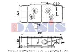 Paisupaak, jahutusvedelik AKS DASIS 401020N