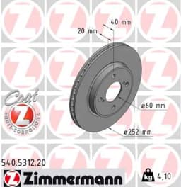 Piduriketas ZIMMERMANN 540.5312.20