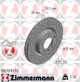 Piduriketas ZIMMERMANN 150.1291.52