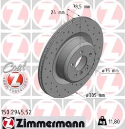 Piduriketas ZIMMERMANN 150.2945.52